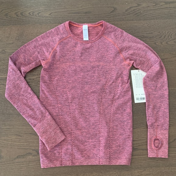 Lululemon Ivivva girl fly tech Long sleeve top size 12 - Picture 3 of 8